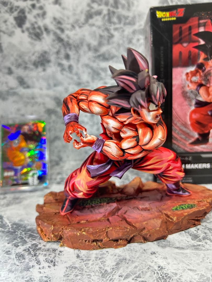 ドラゴンボール　リペイント　フィギュア　マッチメイカーズ　孫悟空　かめはめ波