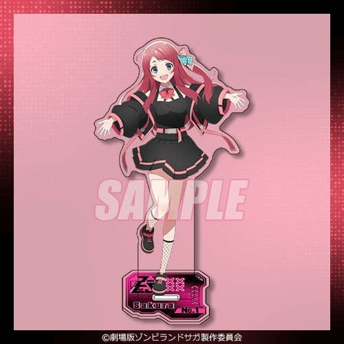 ゾンビランドサガ 山田たえ 源さくら くじ引き堂 アクリルスタンド 2つセット