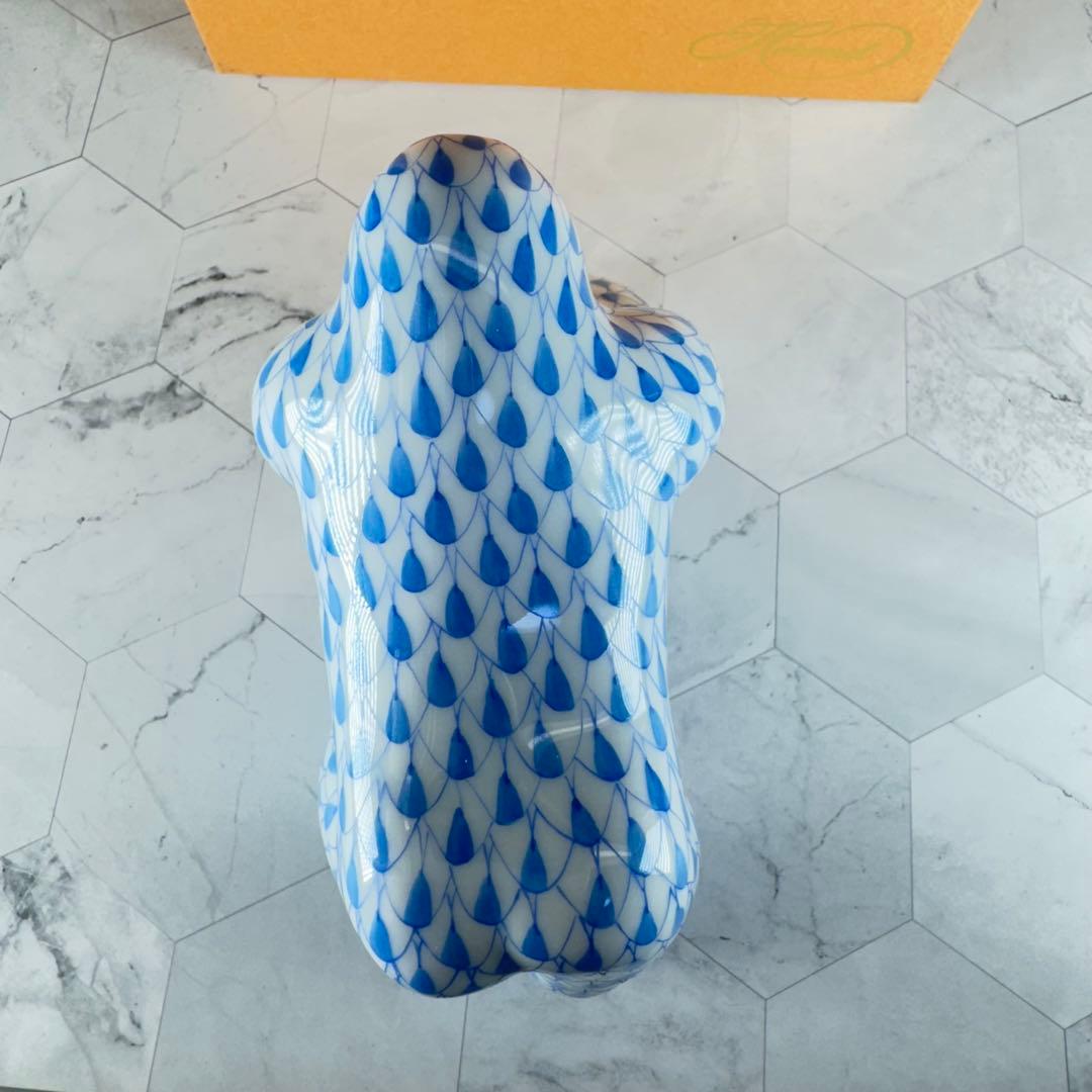 DA1296 ヘレンド　herend 陶器　置物　ゴリラ