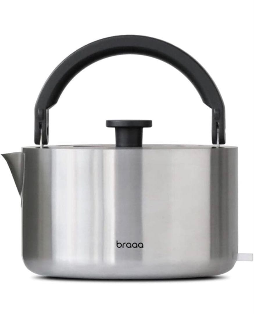 新品！braaa やかんケトル 電気ケトル 1.5L 新生活に！
