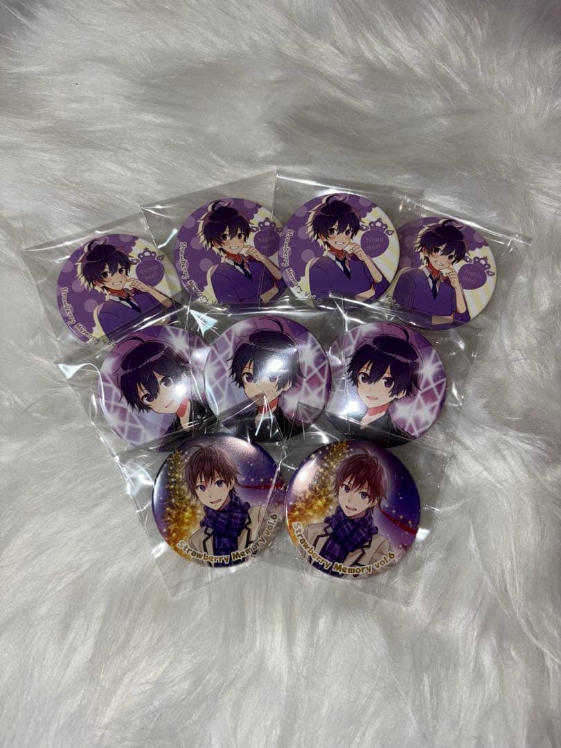 すとぷり　ななもり。　缶バッチ　古参アピできます！ まとめ買い大歓迎　ほぼ等身