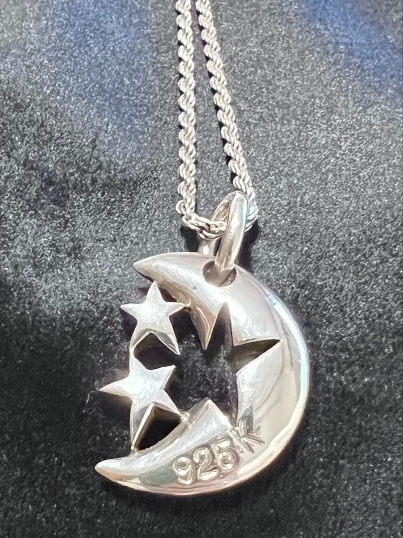 ⭐︎美品⭐︎ハワイアンジュエリーシルバー925 moon star wave