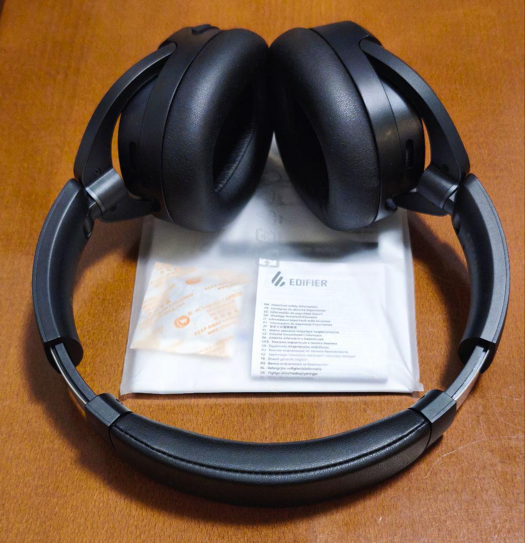 Edifier W830NB ワイヤレスヘッドホン ブラック