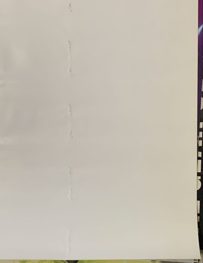 【B2・表面痛み大】 キャッスルヴァニア 暁月の円舞曲 販促 非売品 ポスター