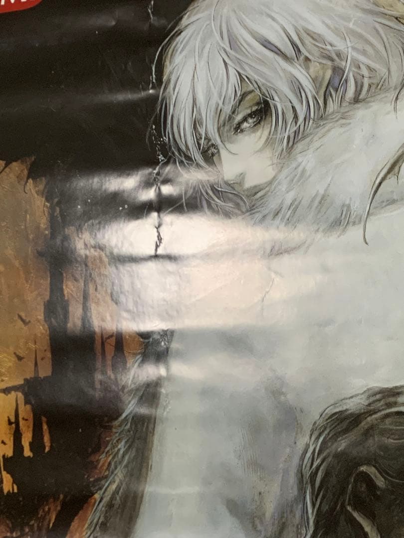 【B2・表面痛み大】 キャッスルヴァニア 暁月の円舞曲 販促 非売品 ポスター