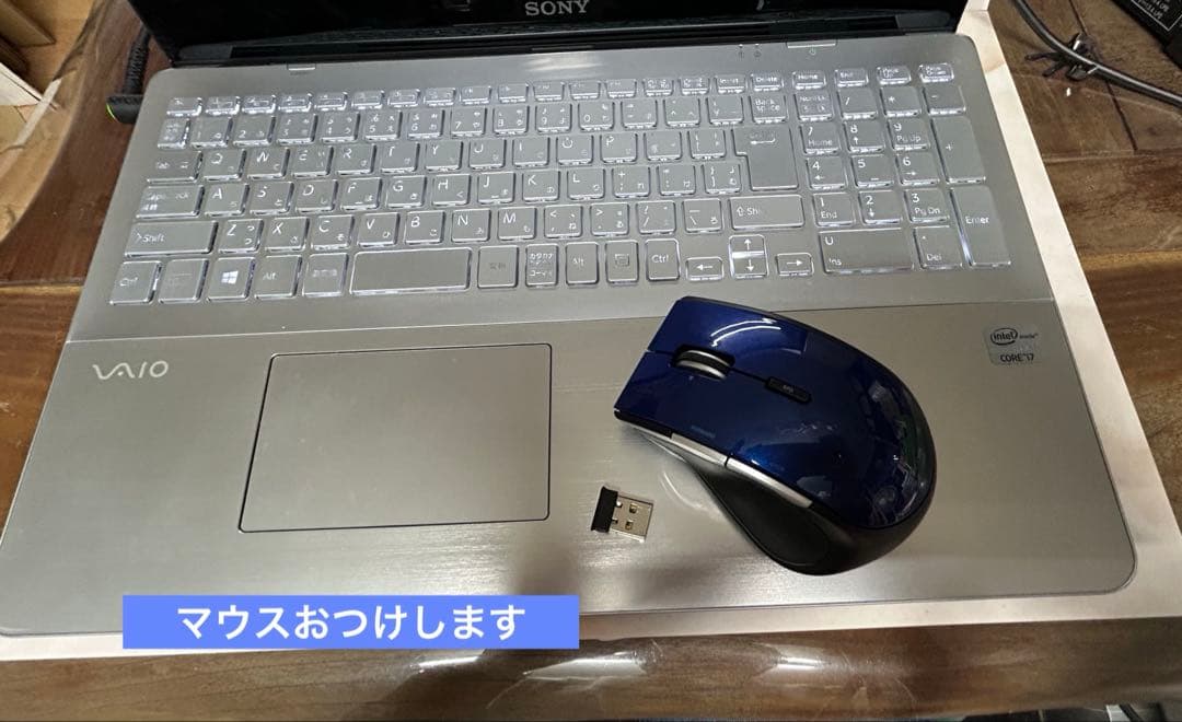 SONY VAIO Fit 15 SVF15A18CJSシルバー