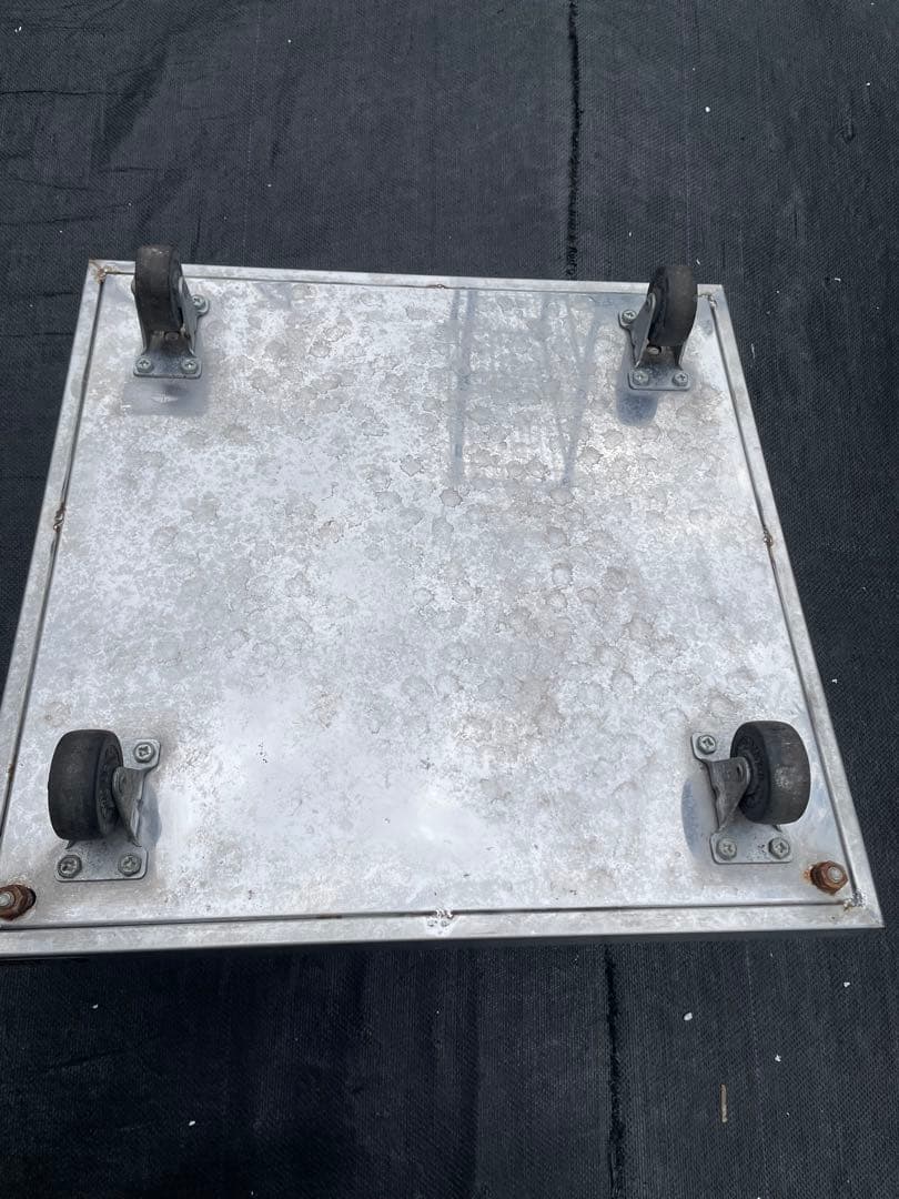 ステンレス炊飯キュスタ付き台