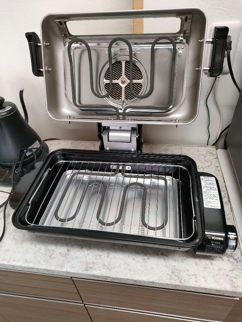 極美品！象印 ZOJIRUSHI フィッシュロースター EF-VG40