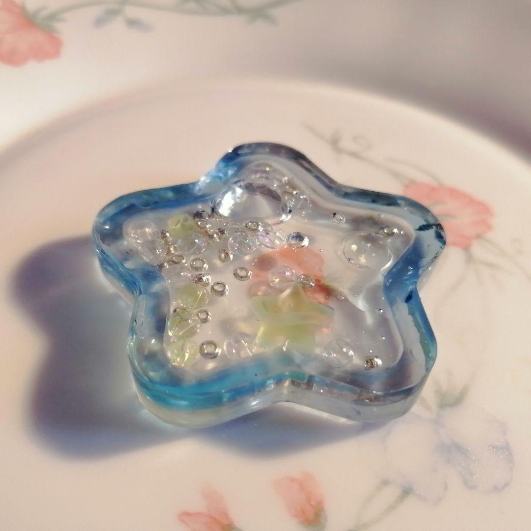 【オリジナルレジン】星型シェイカーキーホルダー　オーダーページ