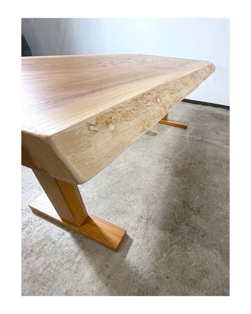 欅 1枚板テーブル ④