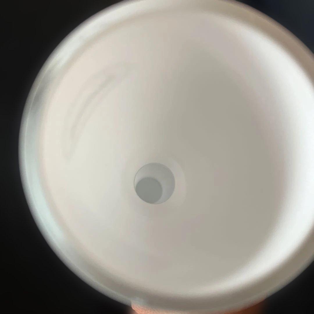 ビレロイ＆ボッホ♡ホワイトガラス花瓶 曲線デザイン