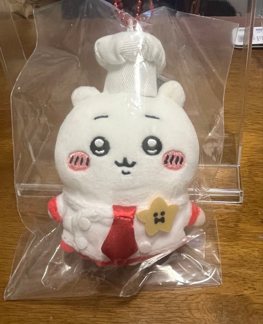 ちいかわレストラン　コックさん＋キッチン担当なマスコット4体セット