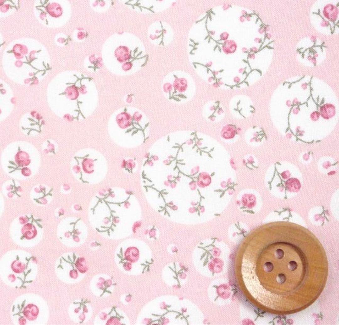 リバティ　レッスンバッグ お着替え袋　靴袋　3点　ジョアンナ　いちごラテ　入園