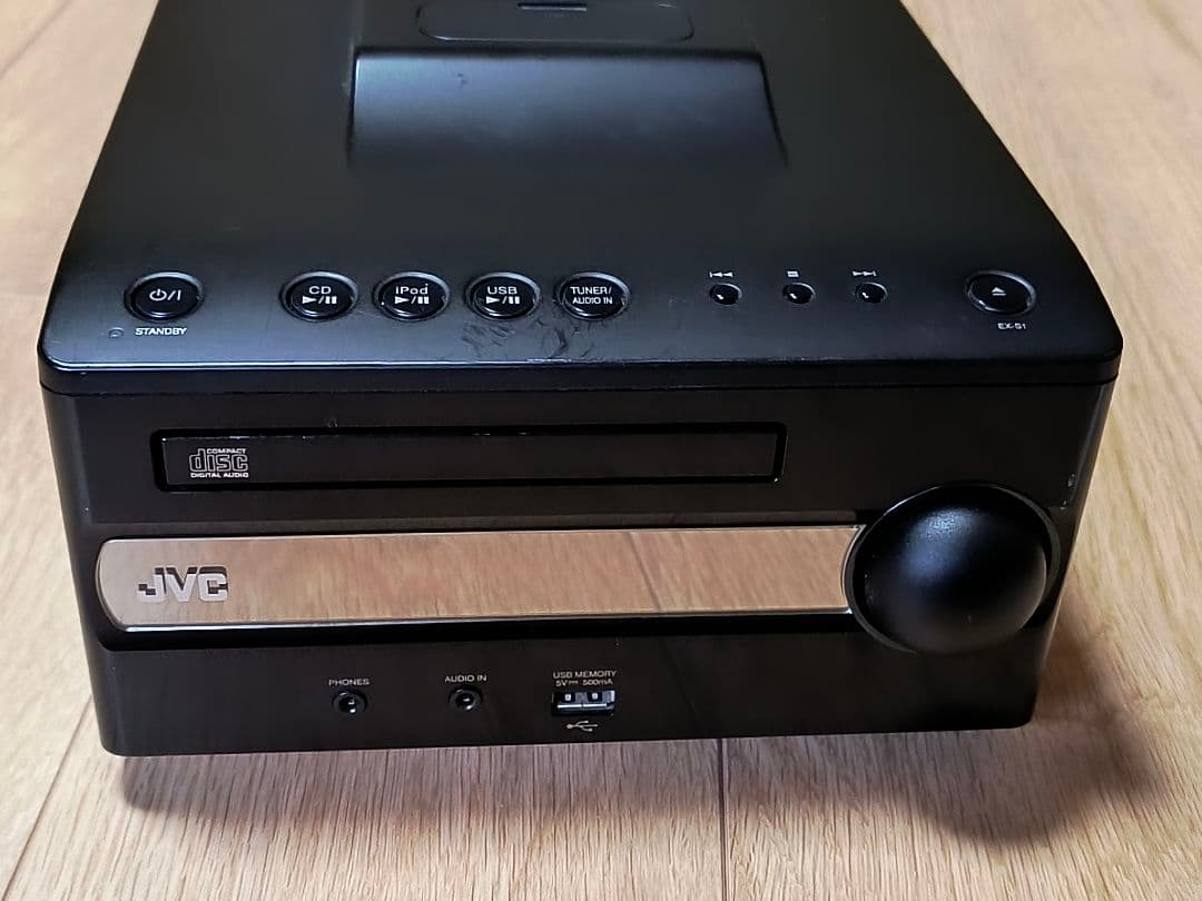 Victor ミニコンポ CA-EXS1-B CD再生OK 2010年製