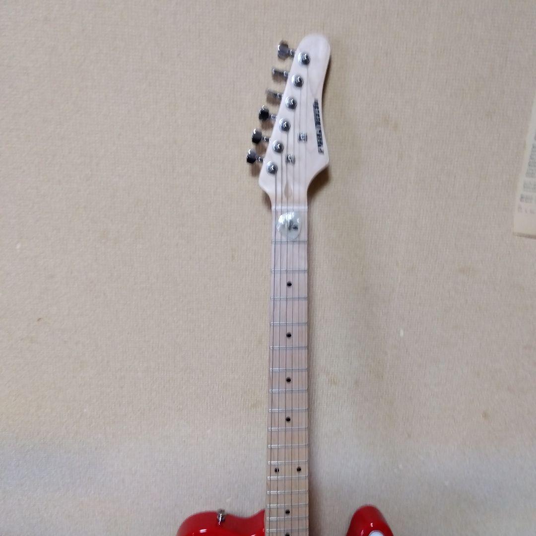 レッド エレキギター シングルコイル