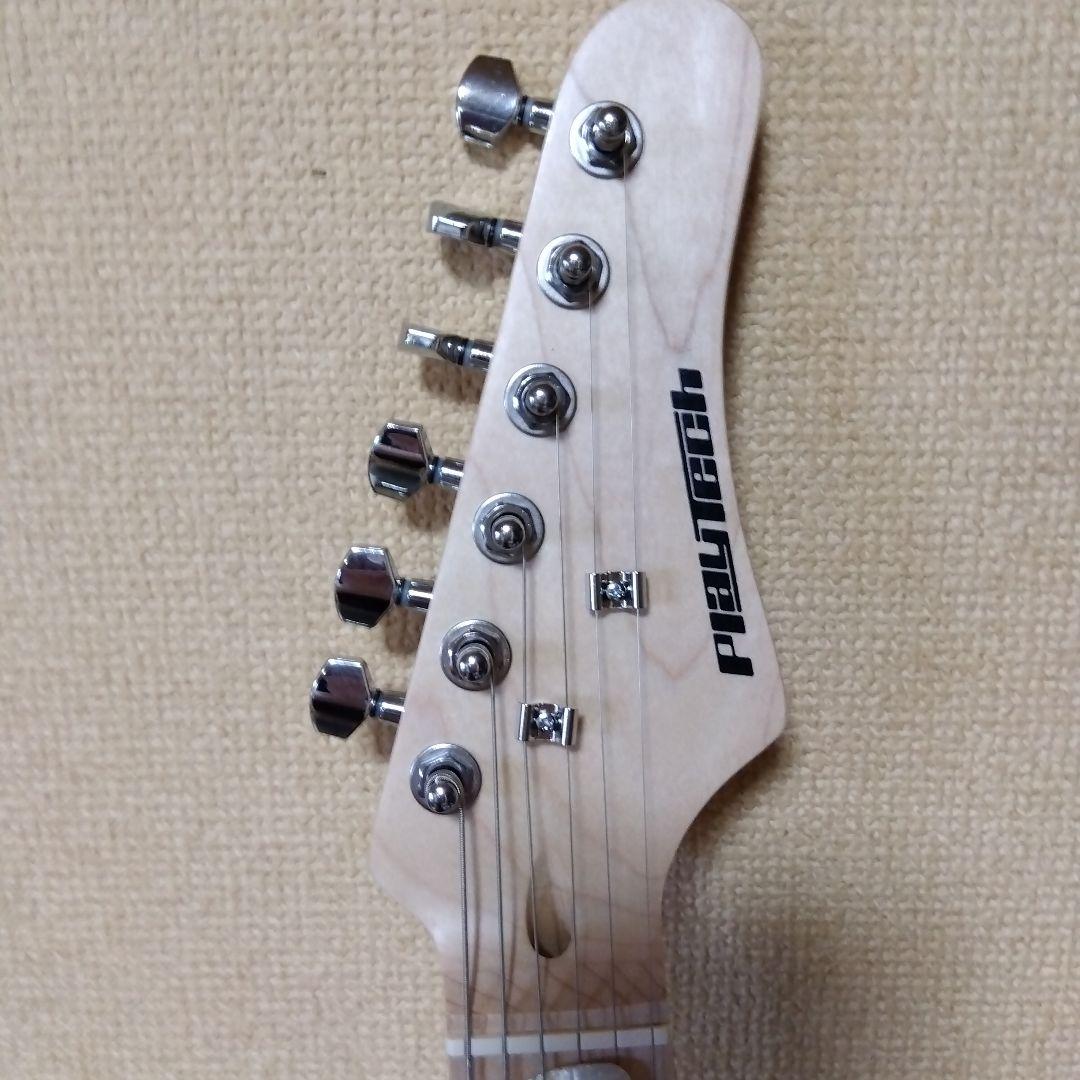 レッド エレキギター シングルコイル