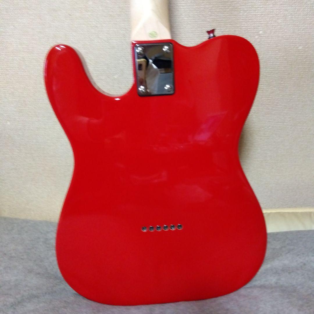 レッド エレキギター シングルコイル