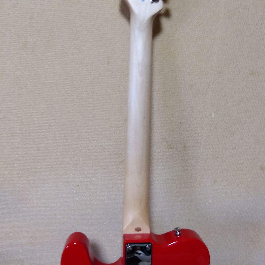 レッド エレキギター シングルコイル