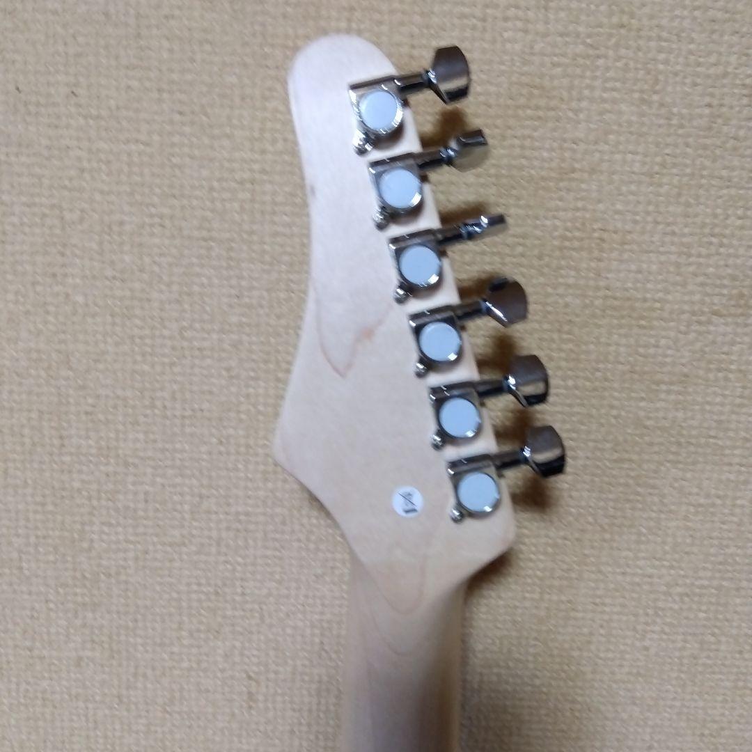 レッド エレキギター シングルコイル