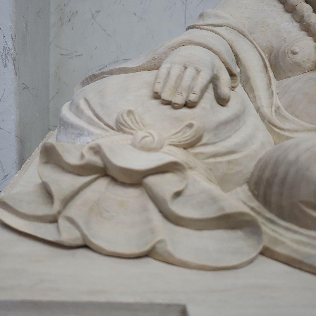 縁起物 七福神楠材１木造り 特上彫り布袋座像★福徳円満 ほていさん