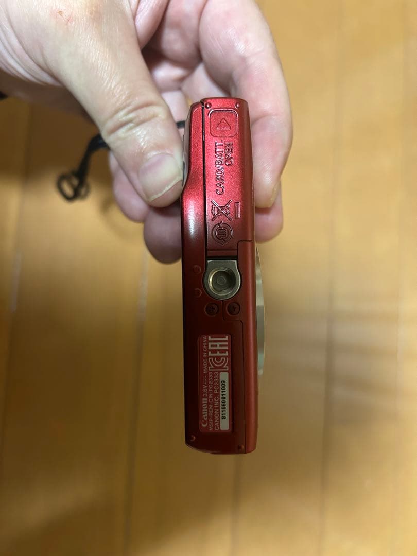 Canon IXY 200レッド デジタルカメラ 本体