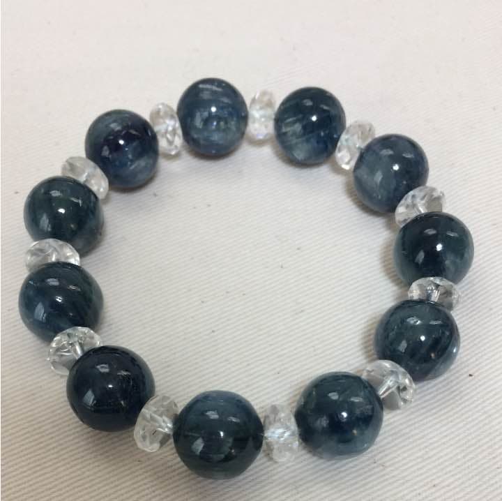 【匿名、即日発送】カイヤナイト ブレスレット ハイクオリティ