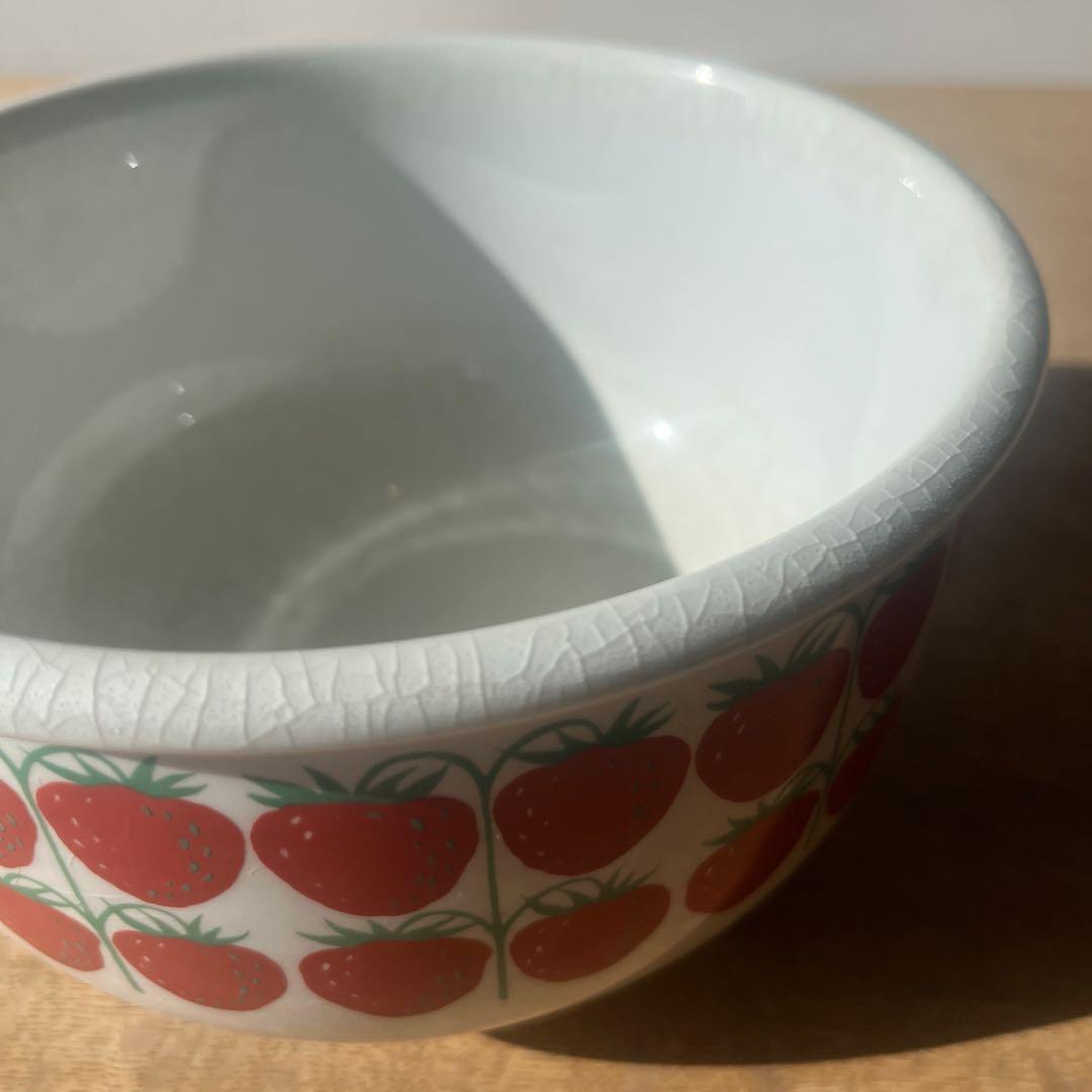 Arabia ボウル　いちご