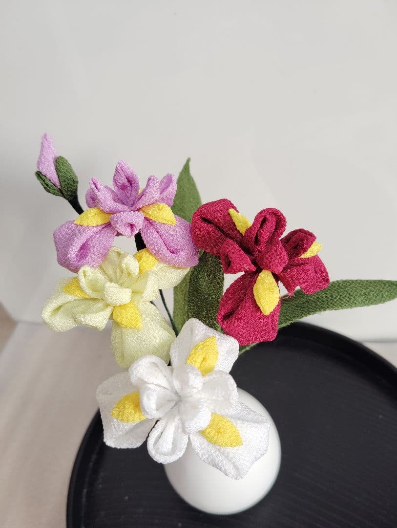 kekoさま専用　つまみ細工　花菖蒲　鯉のぼり