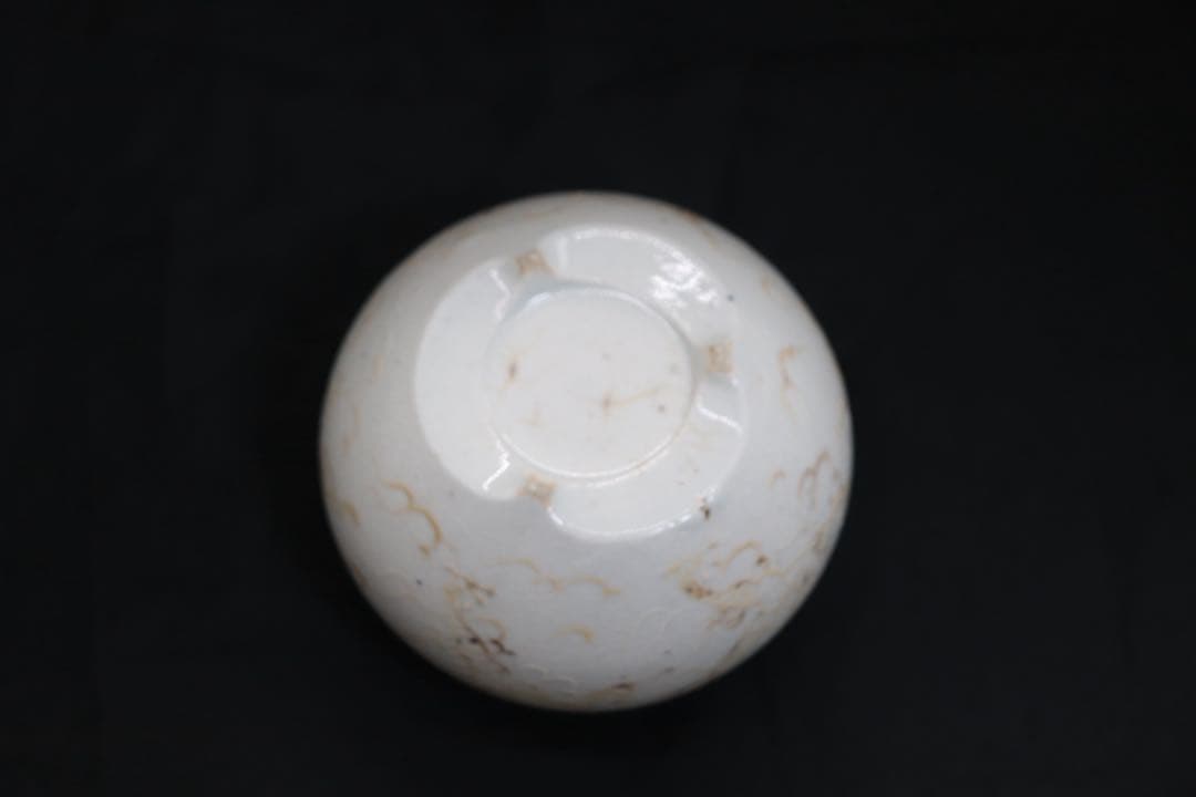 中国　明時代　龍紋　白磁香炉　アンティーク　送料込み260131