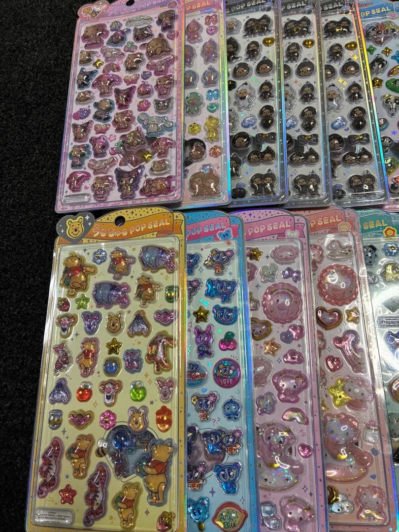 ボンボンドロップシール ミニ うるちゅる プチドロ プチドロ まとめ売り 48枚