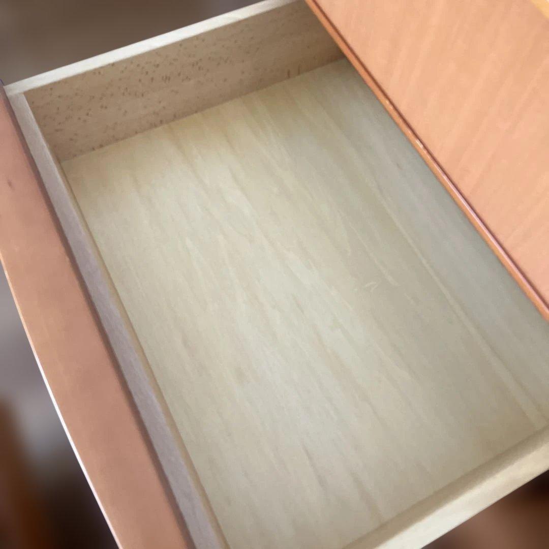 アルフレックス　ナチュラルウッド チェスト 引き出しと両開き