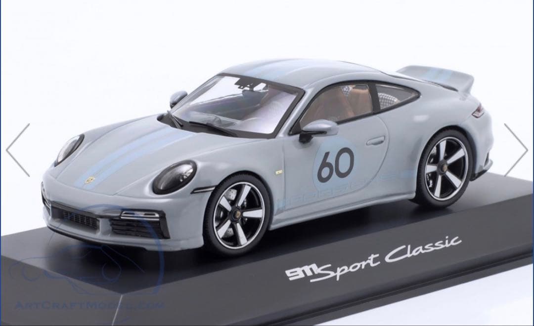 Spark製ポルシェ1/43「ポルシェ 911 スポーツクラシック 2022」