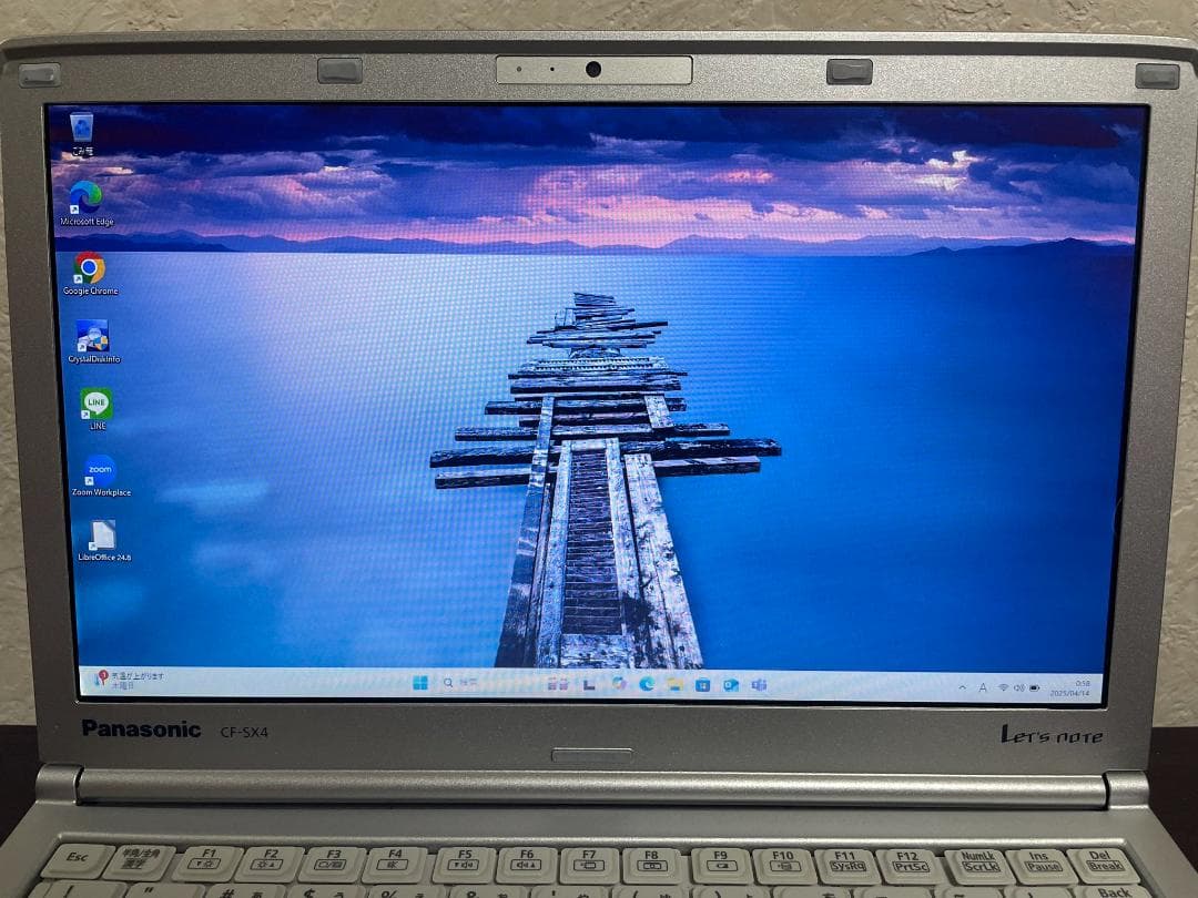 Win11搭載 CF-SX4 メモリ8GB SSD256GB 純正ACアダプタ有