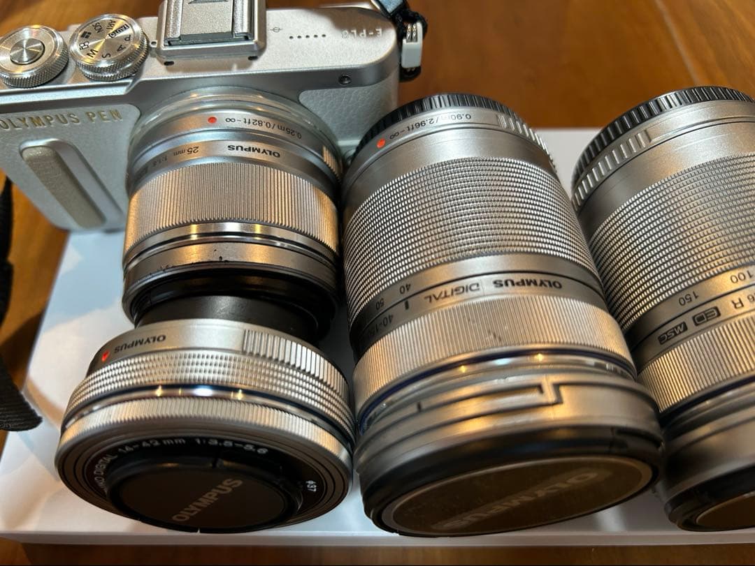 【ボディ・レンズ3種4本・付属品】オリンパスPEN E-PL8