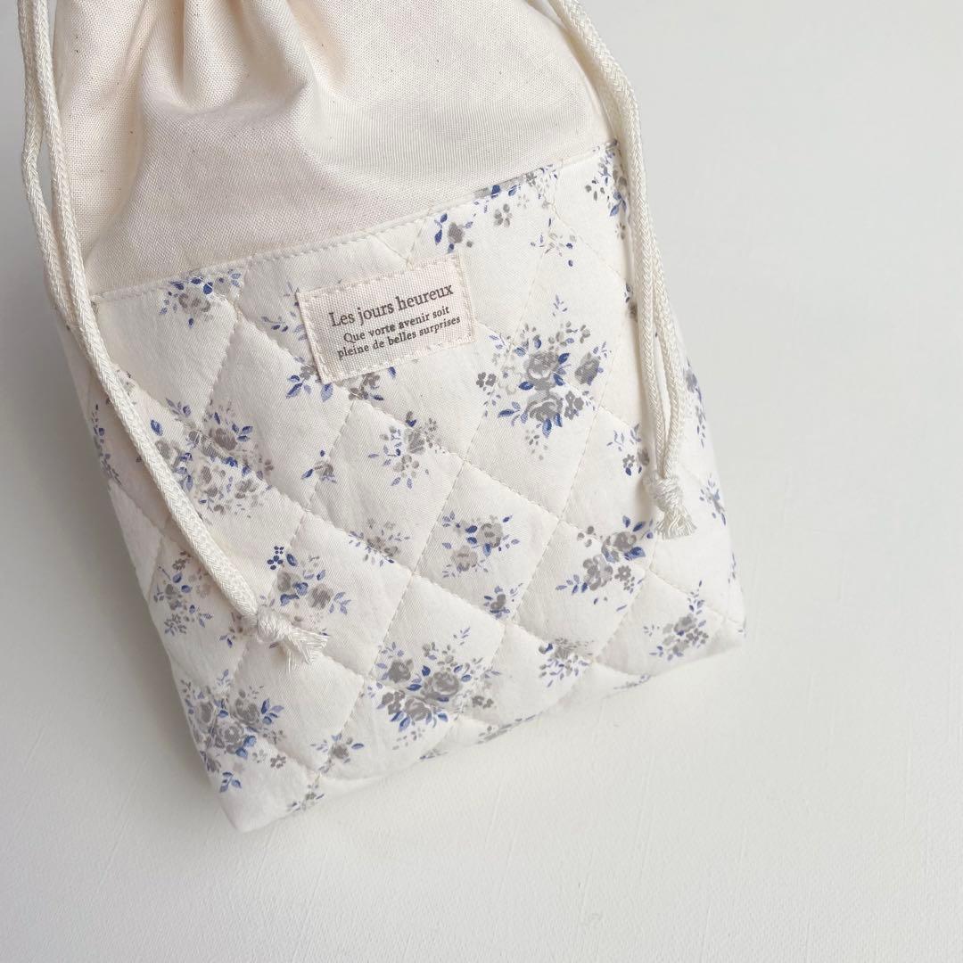 入園入学　セット　花柄　キルティング　韓国生地　perrobebe 使用　女の子