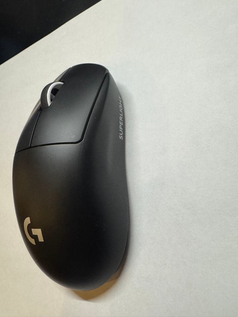 logicool G PRO X SUPERLIGHT 黒　美品