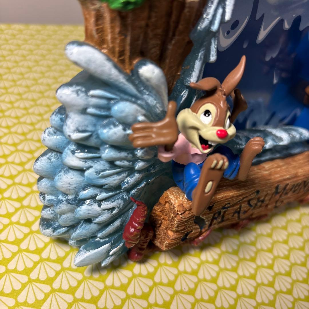 ディズニー　スプラッシュマウンテン　フォトフレーム 置物 海外 うさぎどん