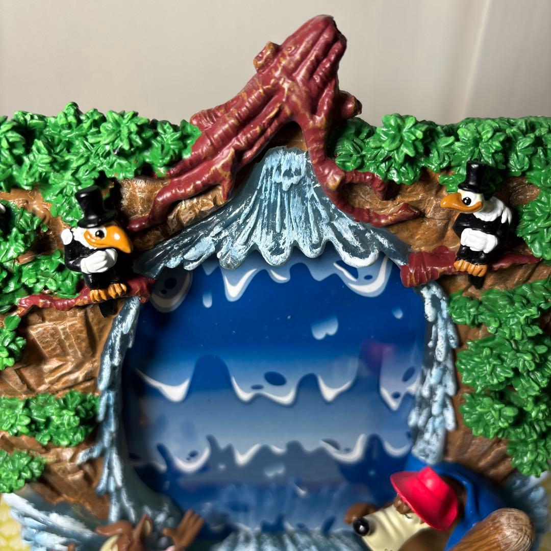 ディズニー　スプラッシュマウンテン　フォトフレーム 置物 海外 うさぎどん
