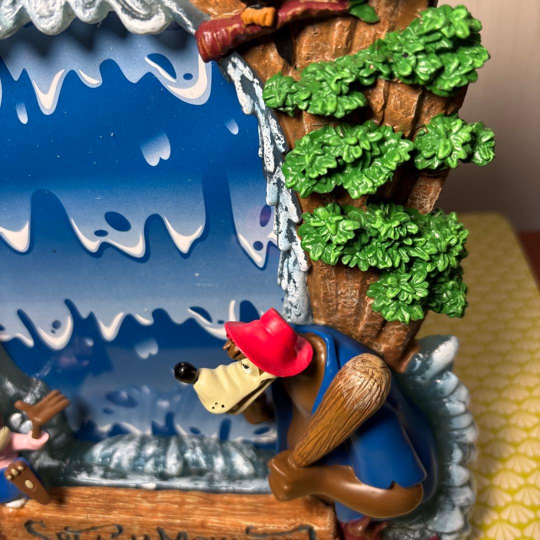 ディズニー　スプラッシュマウンテン　フォトフレーム 置物 海外 うさぎどん