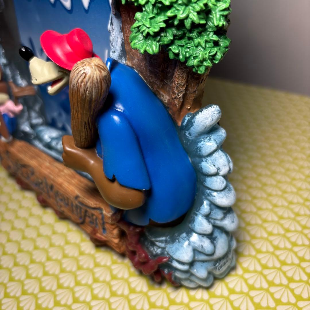 ディズニー　スプラッシュマウンテン　フォトフレーム 置物 海外 うさぎどん