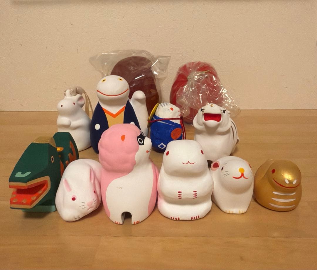 無印良品 福缶等 縁起物 置物 伝統工芸　セット売り