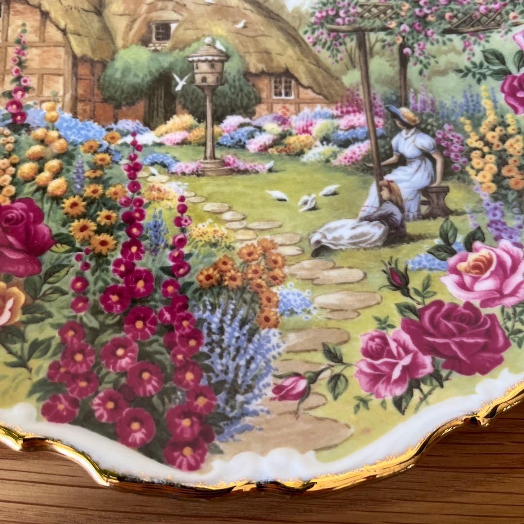 ロイヤルアルバート　Tranquil Garden プレート