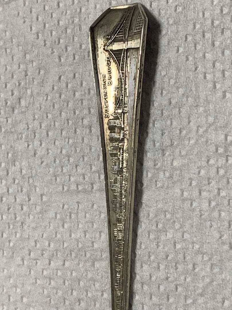 ニューヨークのランドマーク スーベニアスプーン 純銀925 スターリング