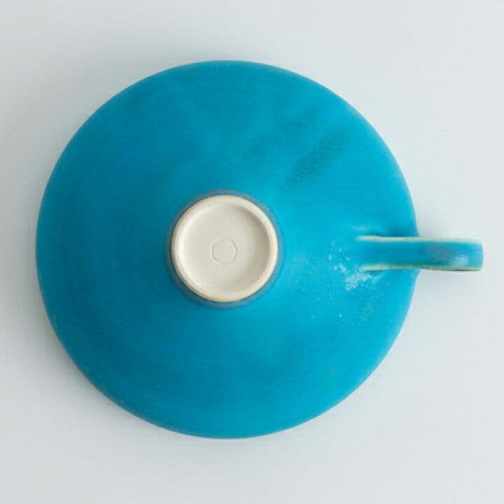 ZUIKOU 瑞光窯 ターコイズブルー うつわ 陶磁器 京焼 清水焼 新品 ２点