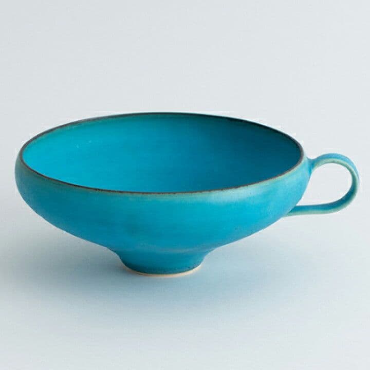 ZUIKOU 瑞光窯 ターコイズブルー うつわ 陶磁器 京焼 清水焼 新品 ２点