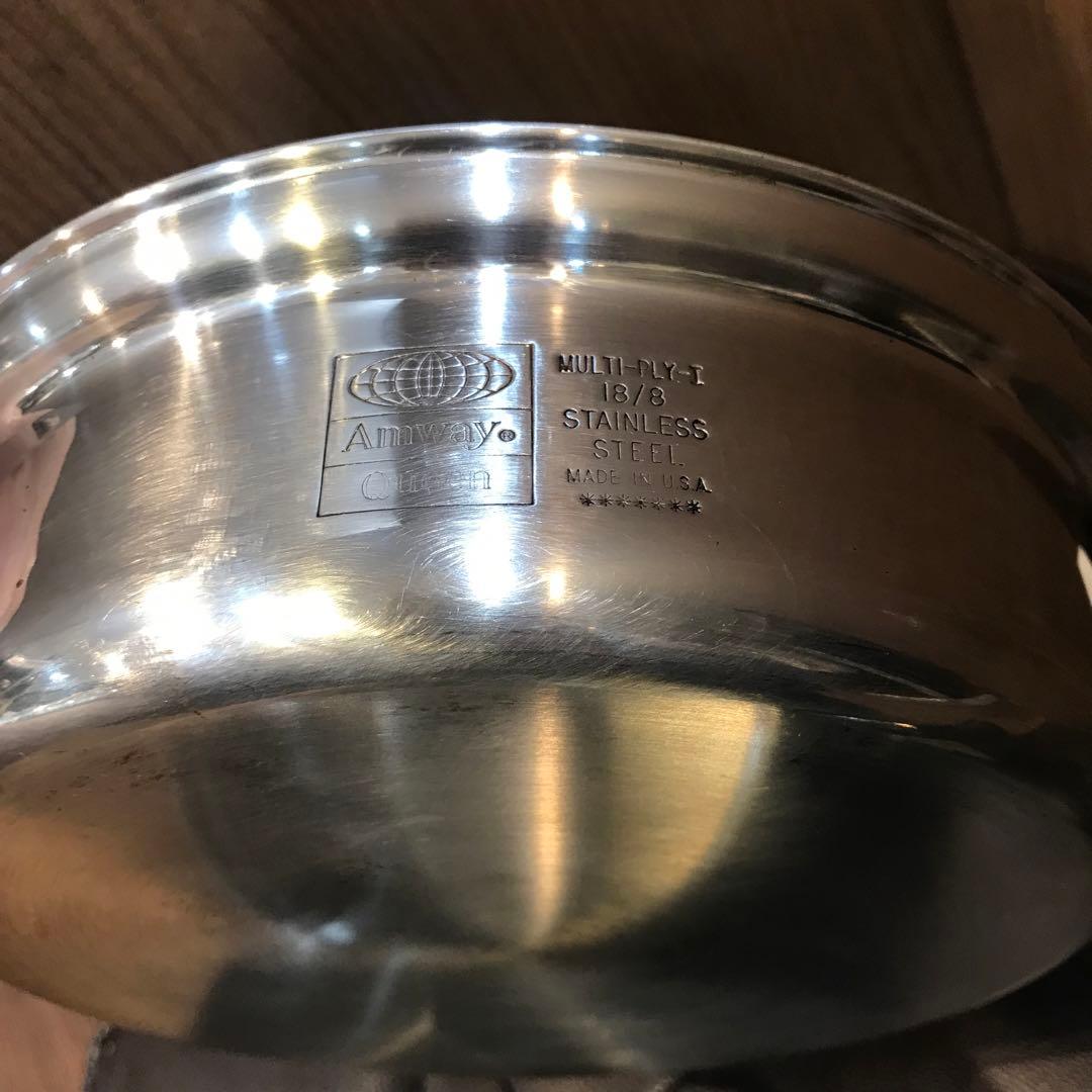 Amway 蓋付き　片手鍋　２個SET