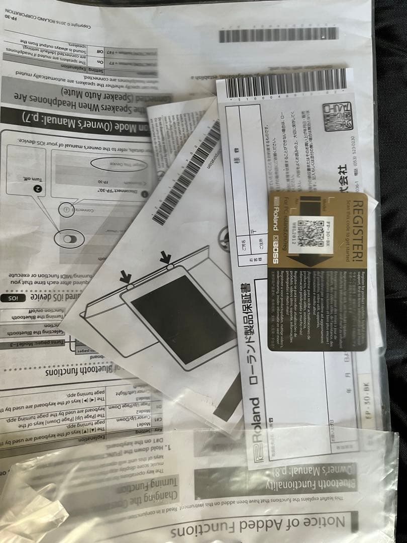 美品　Roland ローランド 電子ピアノ FP-30 88鍵