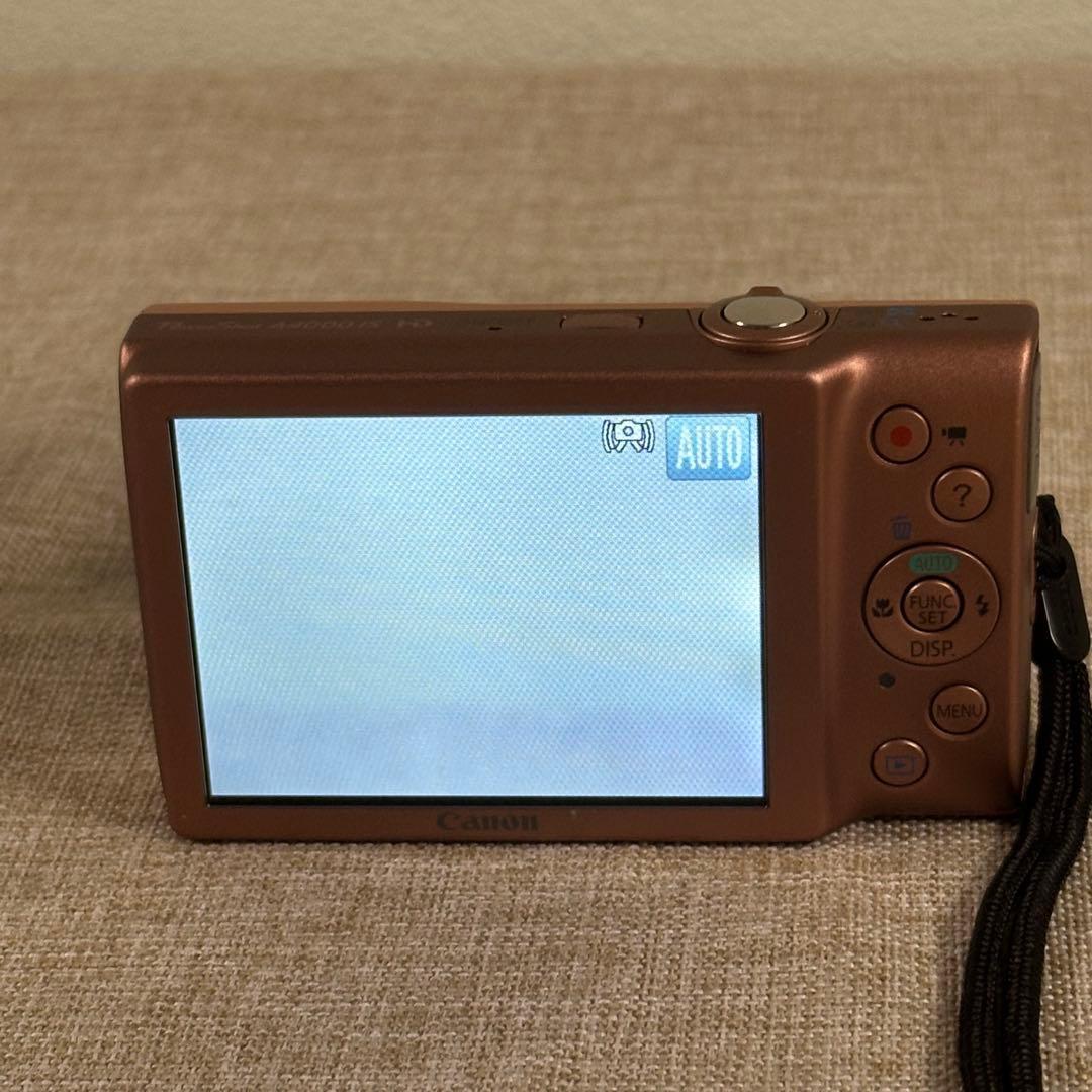 【美品】Canon PowerShot A4000 IS ピンク コンデジ