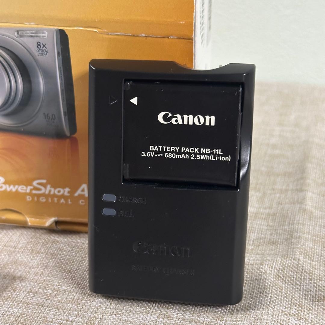 【美品】Canon PowerShot A4000 IS ピンク コンデジ