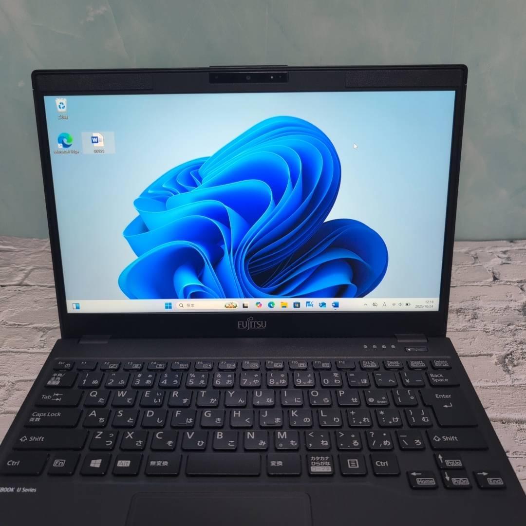 高性能 フルHD 8世代 富士通 U939 8GB 256GB ブラック